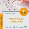 Apostila Técnico De Enfermagem PSF Prefeitura de Sobrado PB 2026