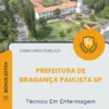 Apostila Técnico Em Enfermagem Prefeitura de Bragança Paulista SP 2026