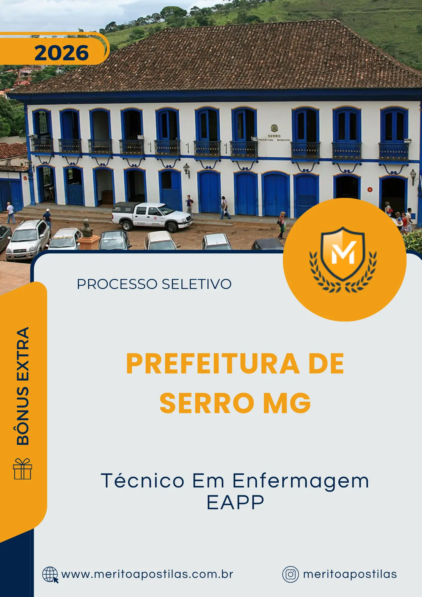Apostila Técnico Em Enfermagem EAPP Prefeitura de Serro MG 2026