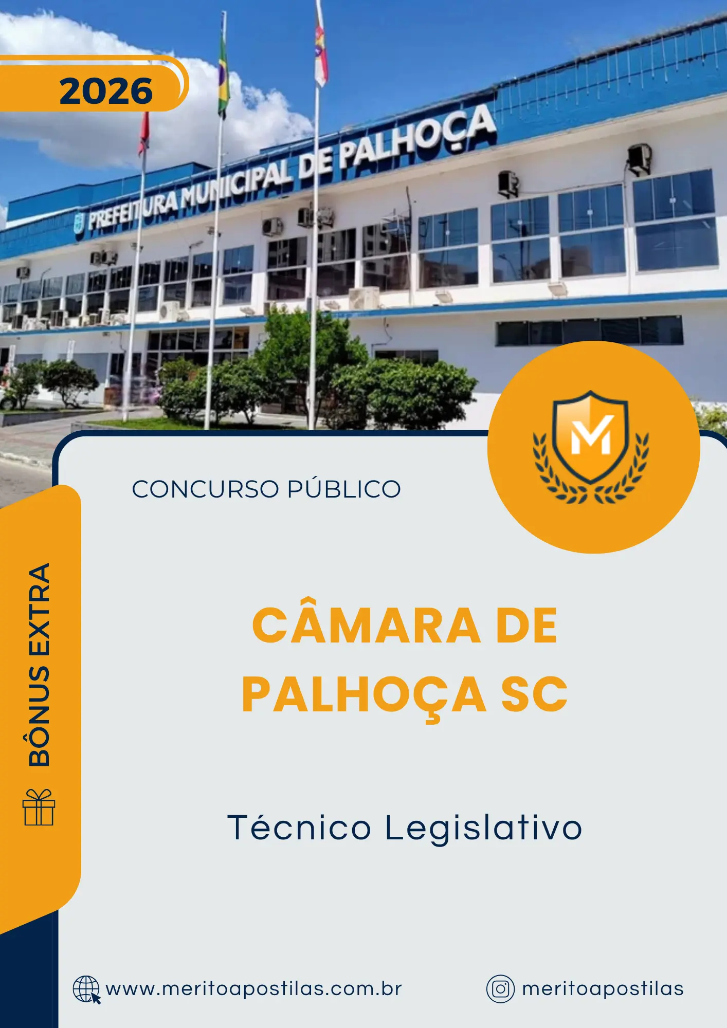 Apostila Técnico Legislativo Câmara de Palhoça SC 2026