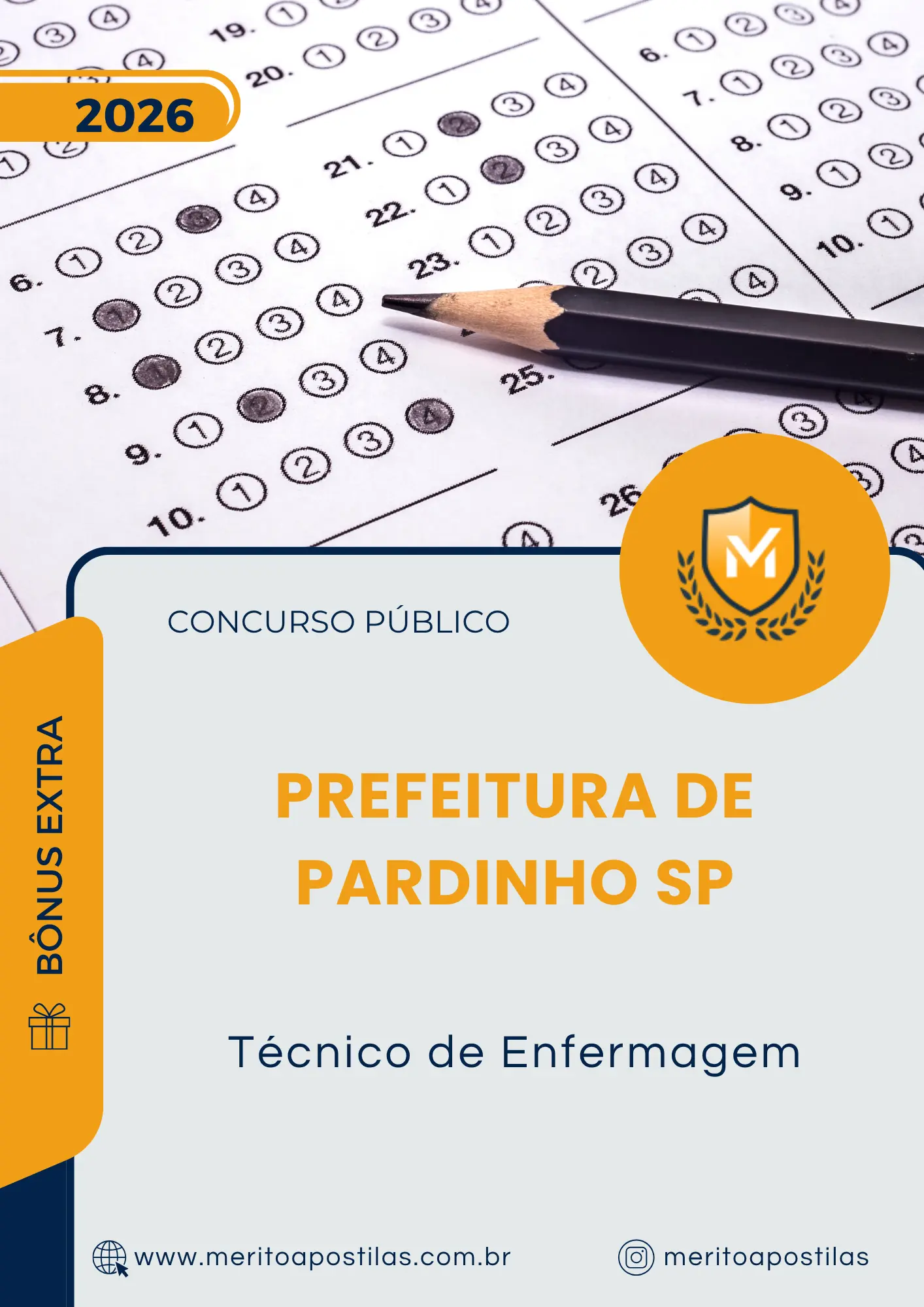 Apostila Técnico de Enfermagem Prefeitura de Pardinho SP 2026