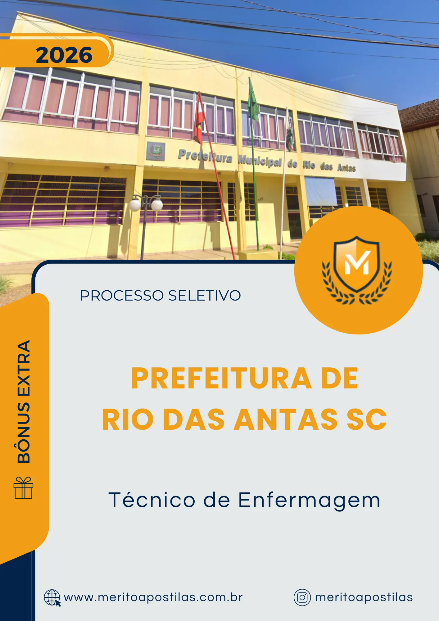 Apostila Técnico de Enfermagem Prefeitura de Rio das Antas SC 2026
