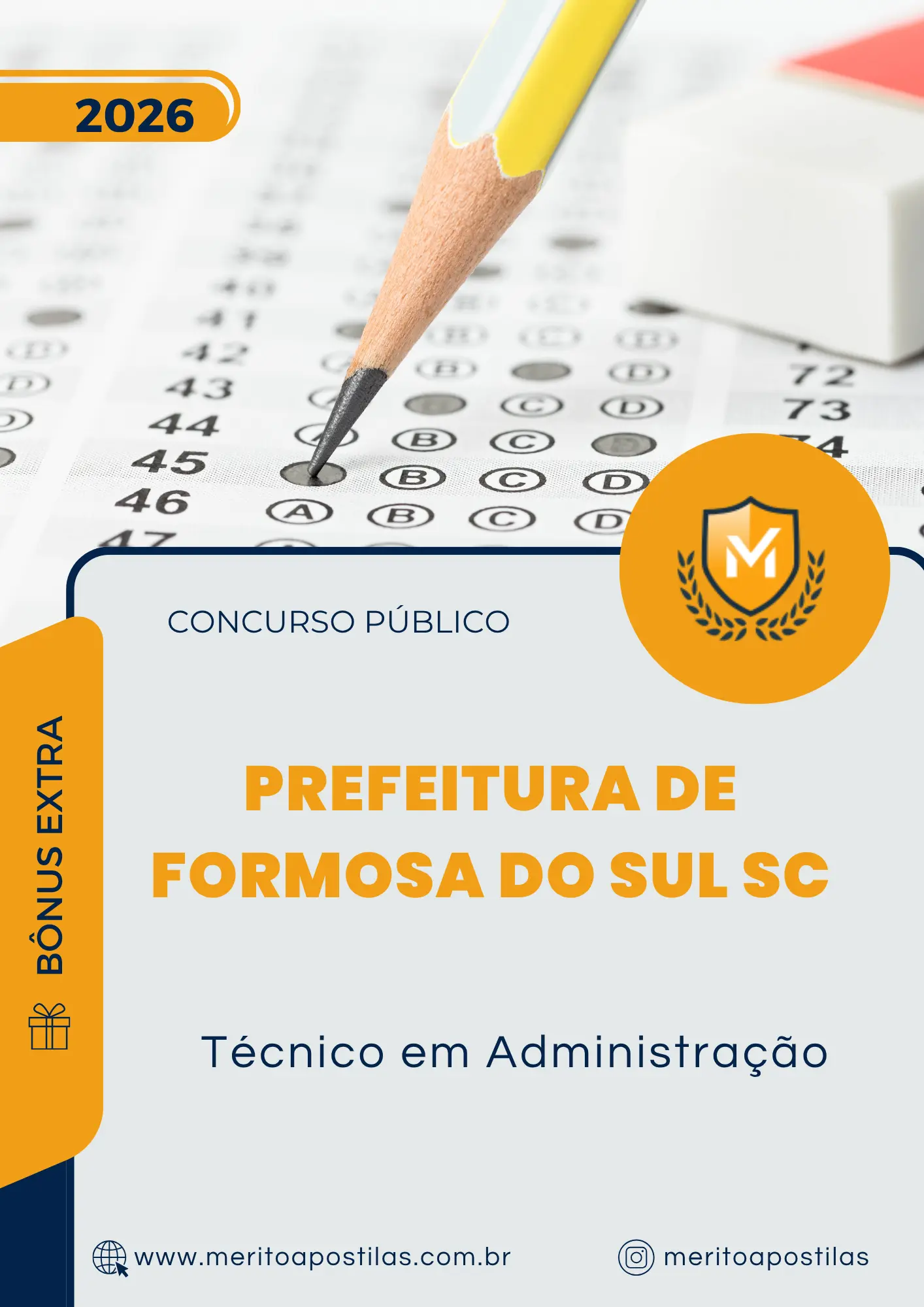 Apostila Técnico em Administração Prefeitura de Formosa do Sul SC 2026