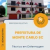 Apostila Técnico em Enfermagem Prefeitura de Monte Carlo SC 2026