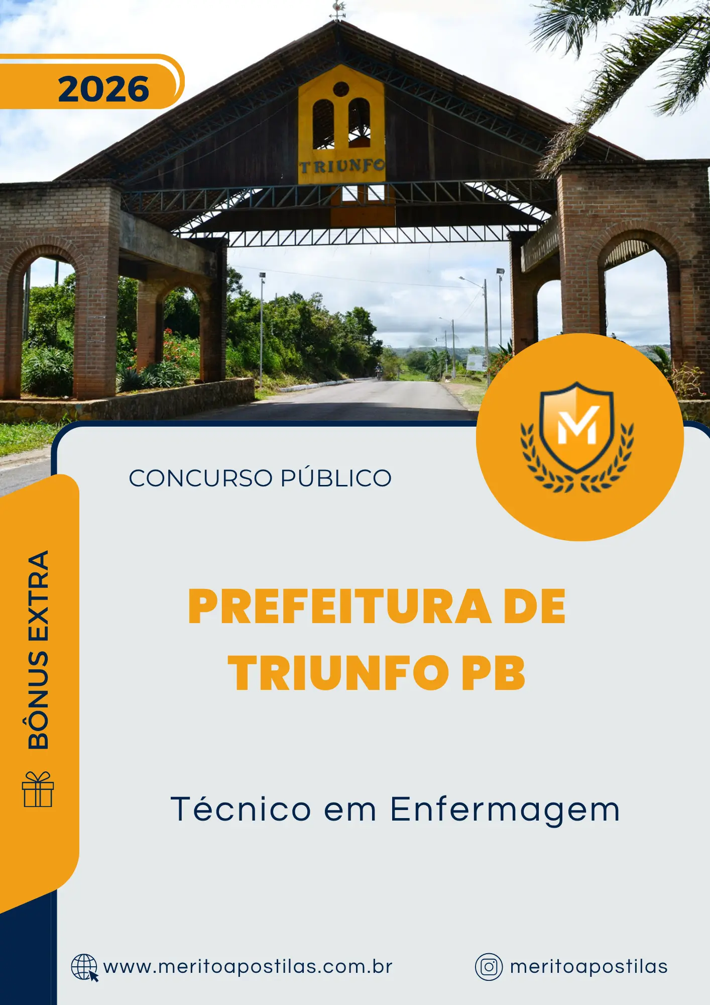 Apostila Técnico em Enfermagem Prefeitura de Triunfo PB 2026