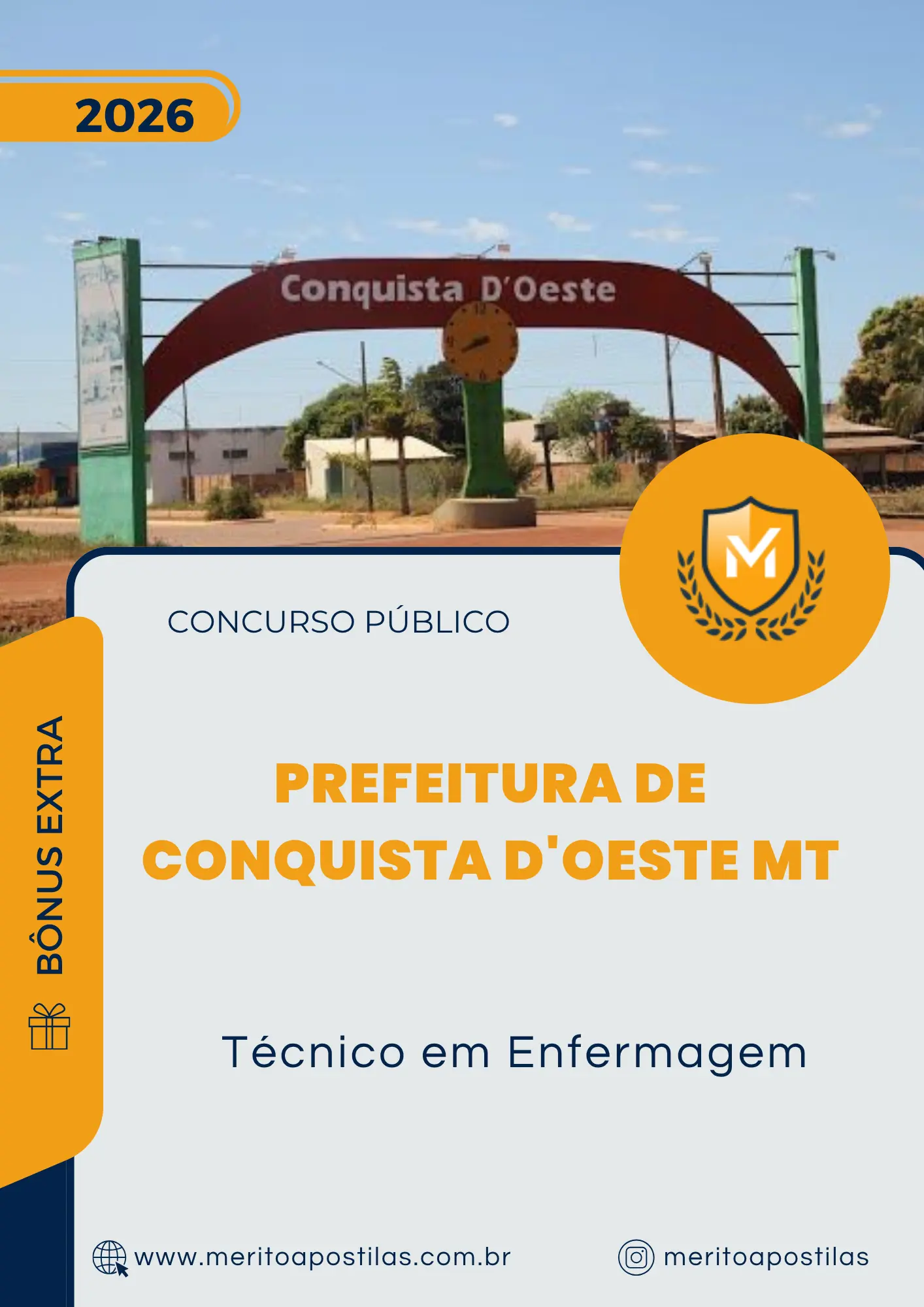 Apostila Técnico em Enfermagem Prefeitura de Conquista D'Oeste MT 2026