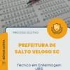 Apostila Técnico em Enfermagem UBS Prefeitura de Salto Veloso SC 2026
