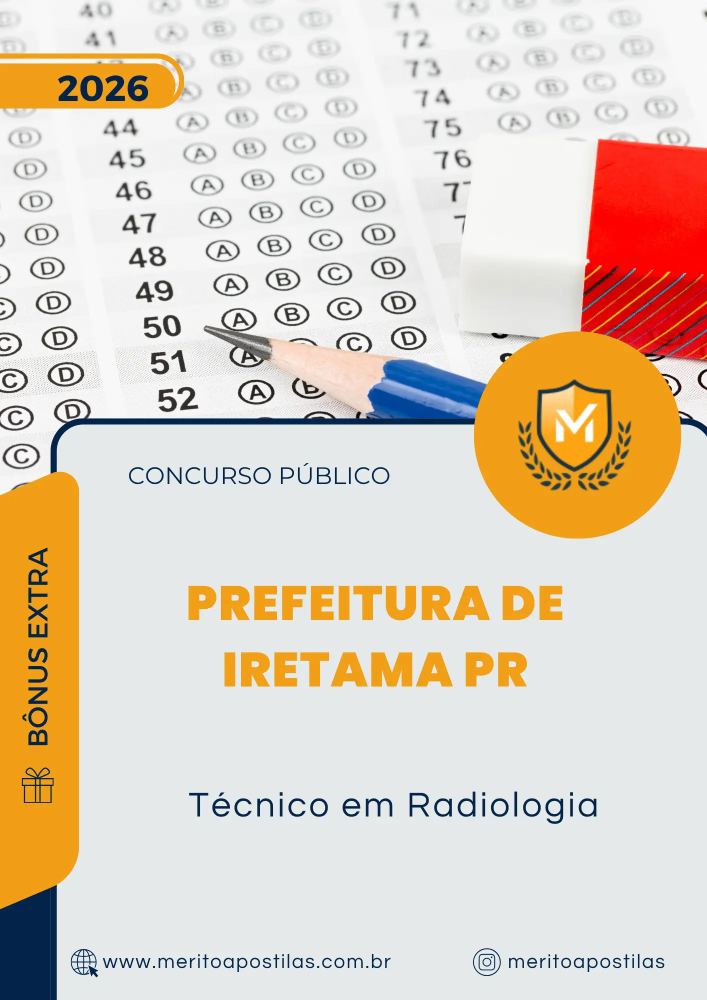Apostila Técnico em Radiologia Prefeitura de Iretama PR 2026