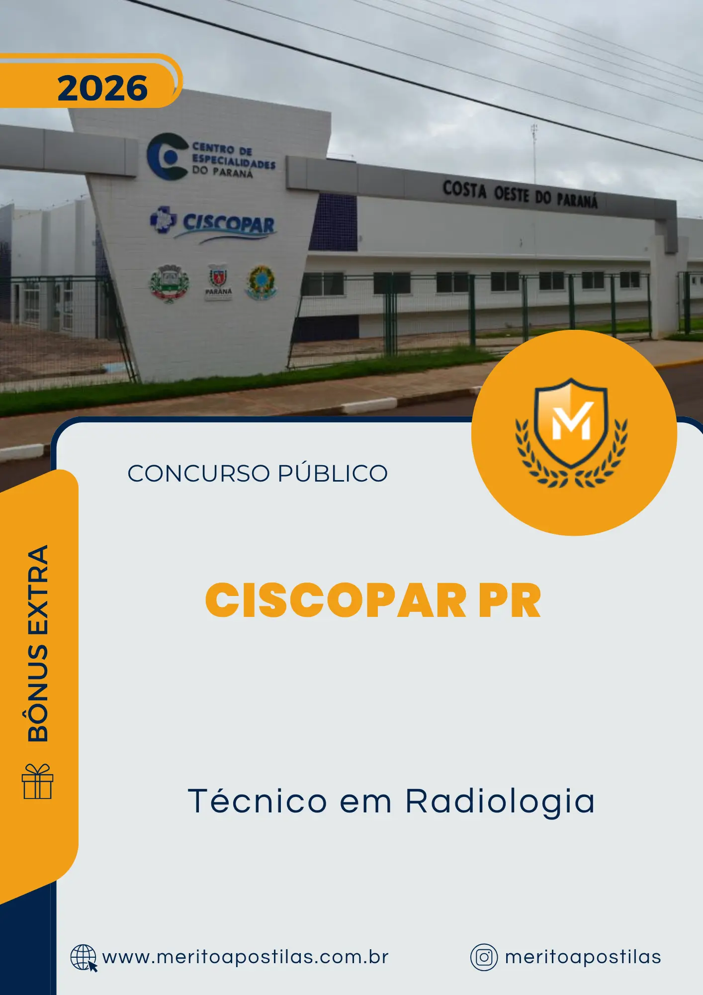 Apostila Técnico em Radiologia Concurso Público CISCOPAR PR 2026