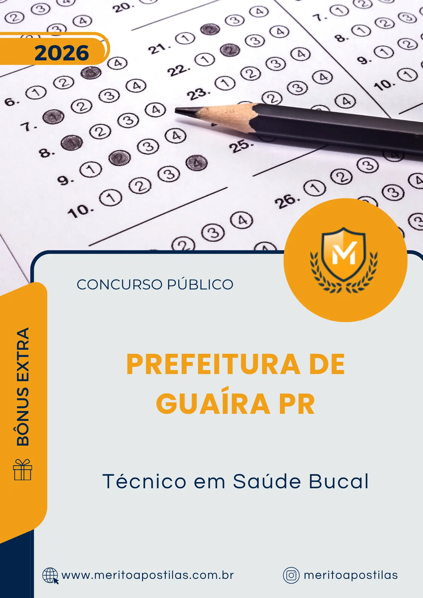 Apostila Técnico em Saúde Bucal Prefeitura de Guaíra PR 2026