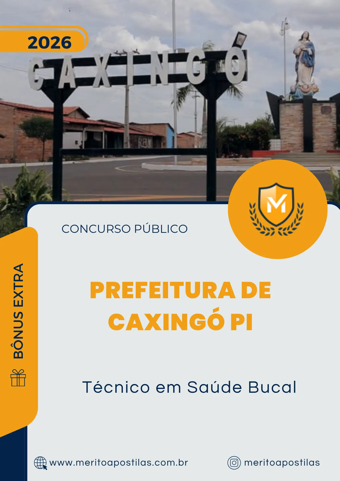 Apostila Técnico em Saúde Bucal Prefeitura de Caxingó PI 2026