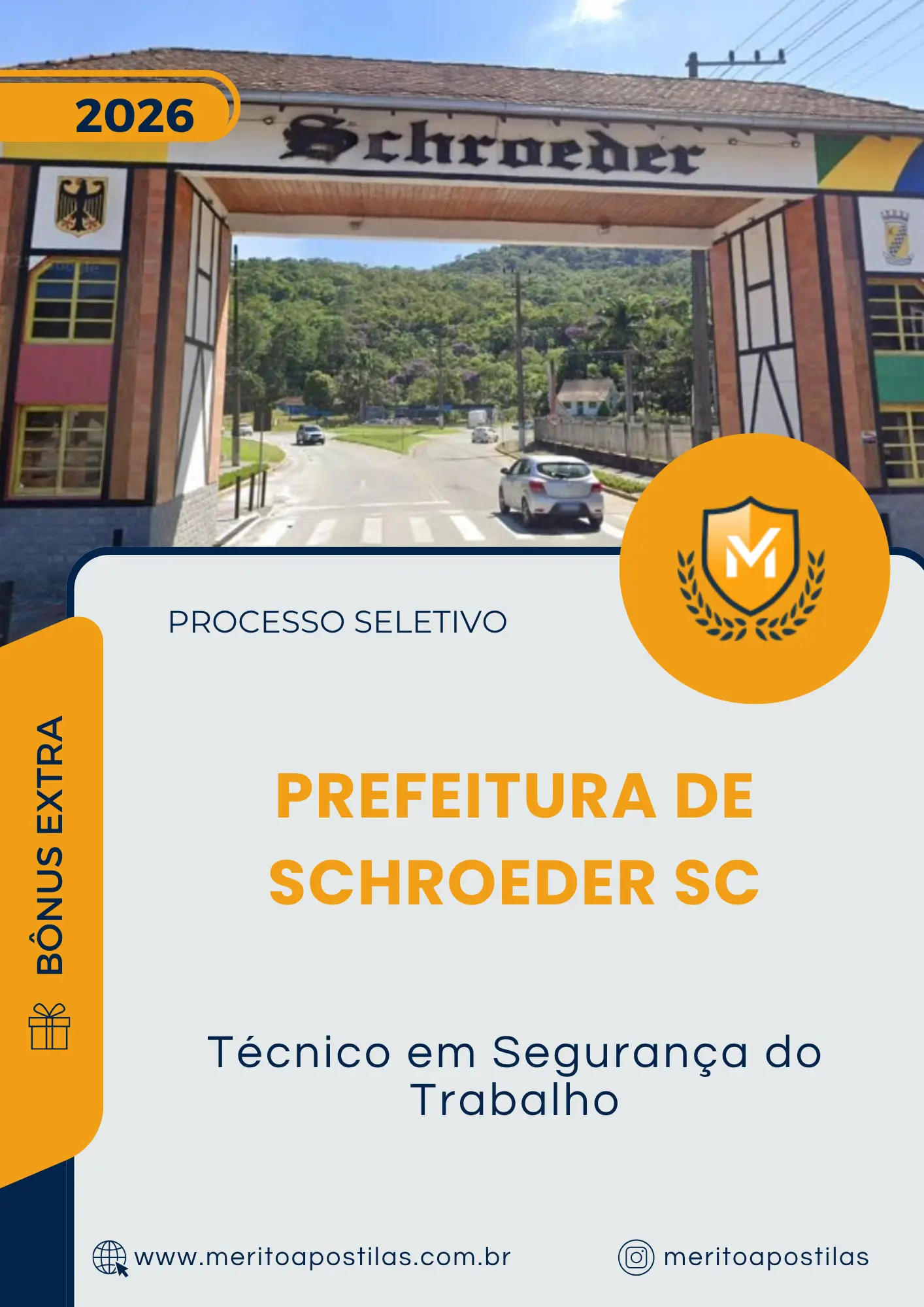 Apostila Técnico em Segurança do Trabalho Prefeitura de Schroeder SC 2026