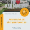 Apostila Telefonista Prefeitura de São Martinho SC 2026