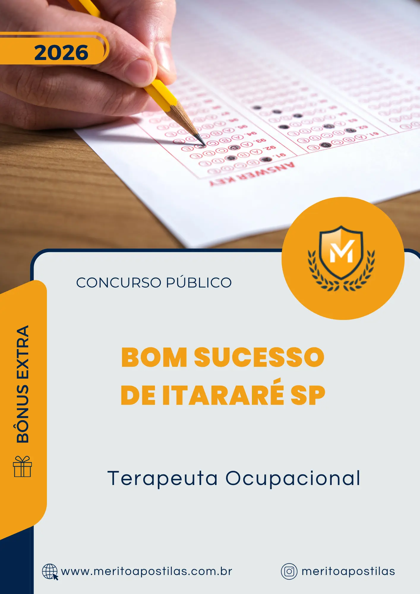 Apostila Terapeuta Ocupacional Prefeitura de Bom Sucesso de Itararé SP 2026