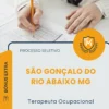 Apostila Terapeuta Ocupacional Prefeitura de São Gonçalo do Rio Abaixo MG 2026