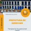 Apostila Terapeuta Ocupacional CAPS Prefeitura de Serro MG 2026