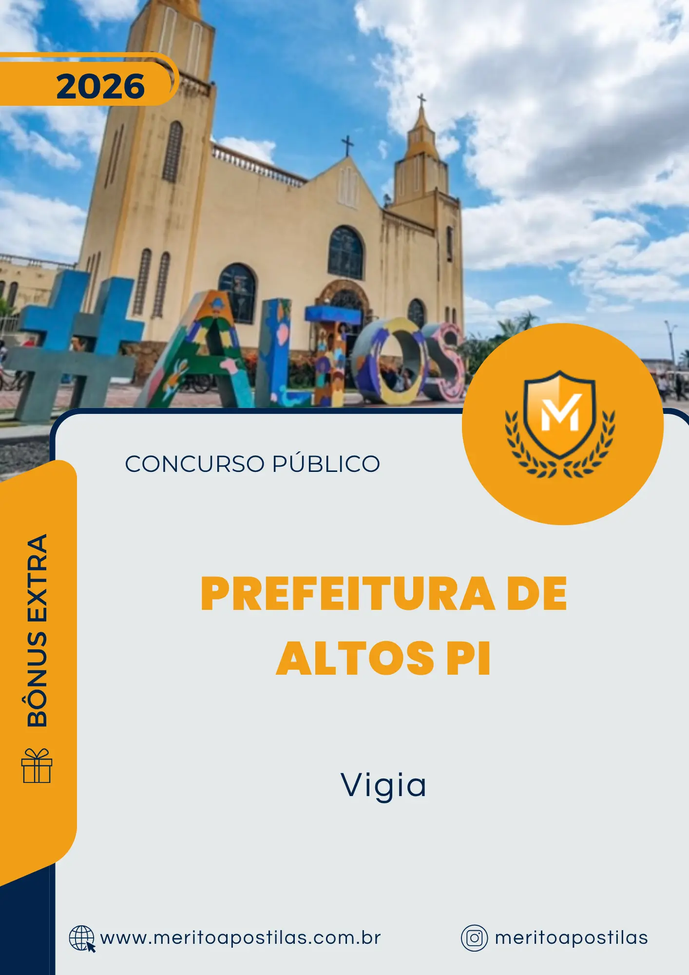 Apostila Vigia Prefeitura de Altos PI 2026