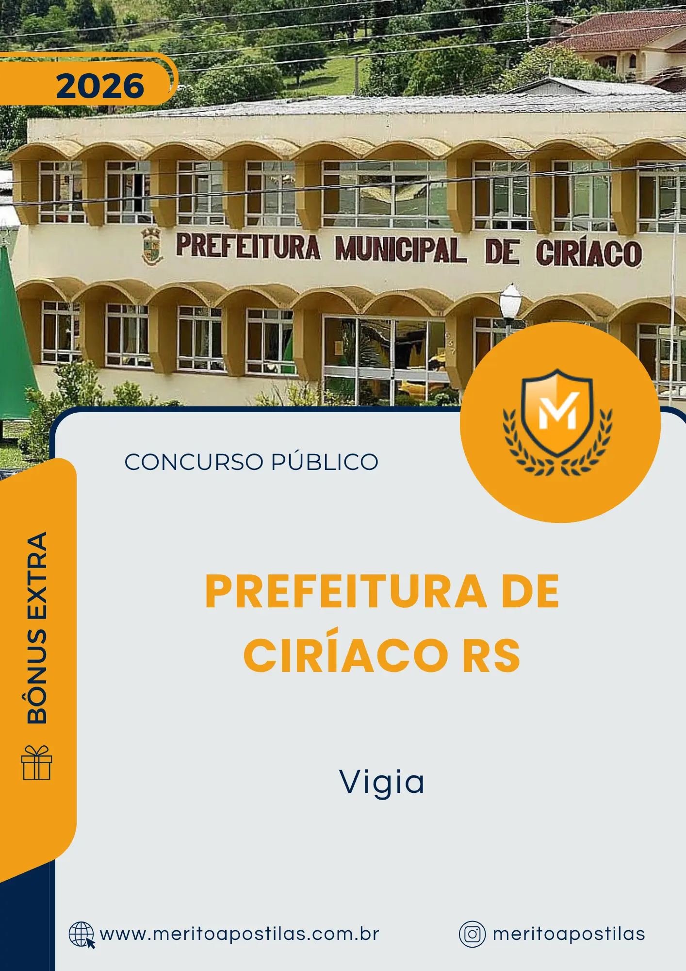 Apostila Vigia Prefeitura de Ciríaco RS 2026