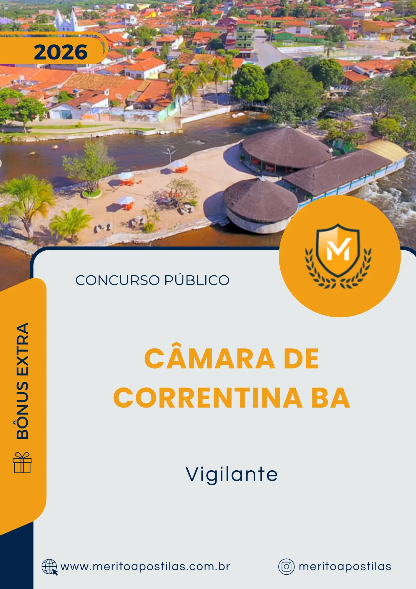 Apostila Vigilante Câmara de Correntina BA 2026