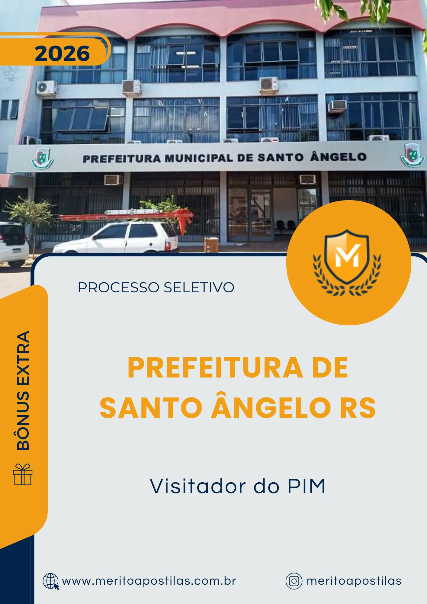 Apostila Visitador do PIM Prefeitura de Santo Ângelo RS 2026