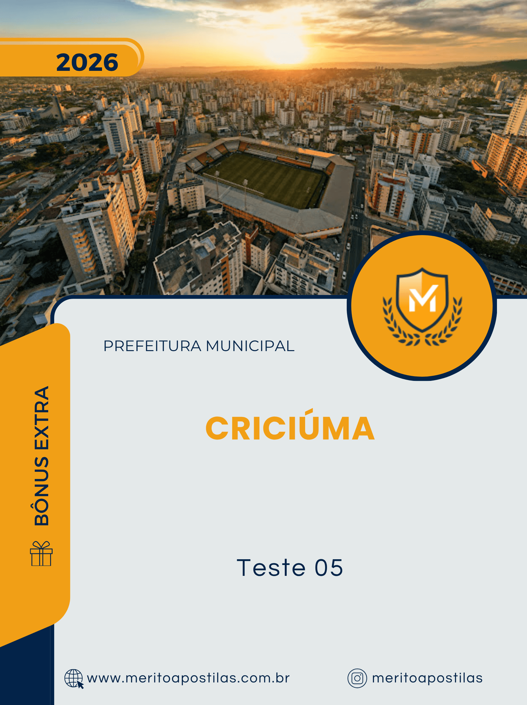Apostila Agente Comunitário De Saúde Prefeitura de Criciúma SC 2026