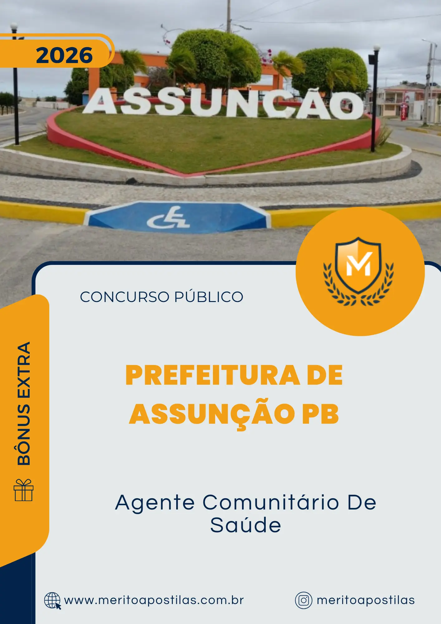 Apostila Agente Comunitário De Saúde Prefeitura de Assunção PB 2026