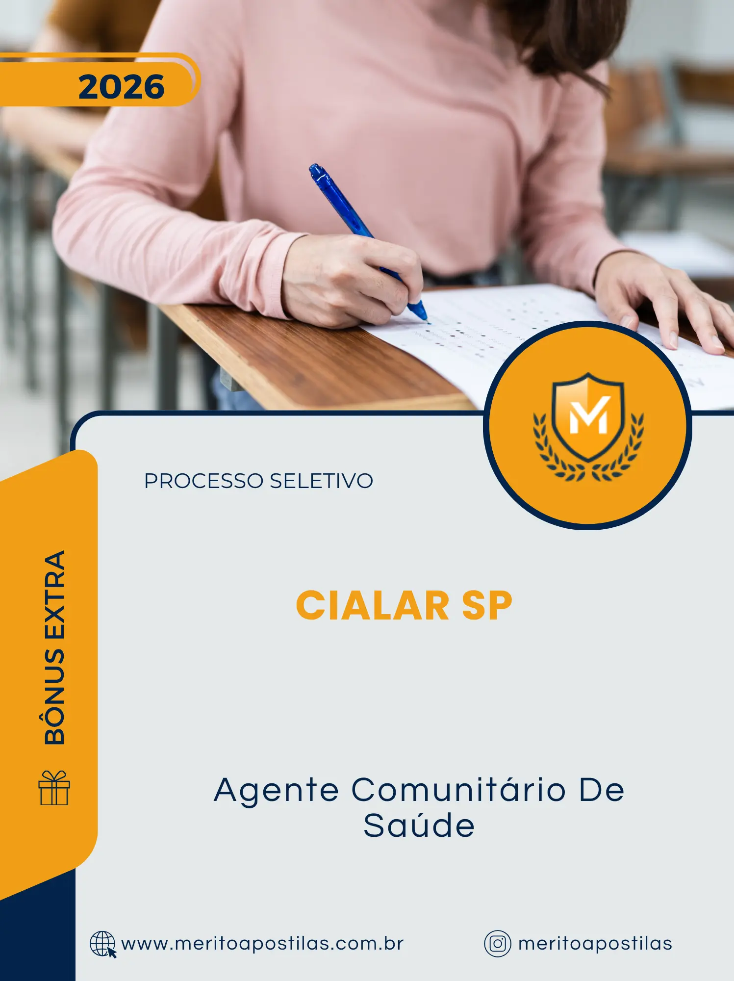Apostila Agente Comunitário De Saúde Processo Seletivo CIALAR SP 2026