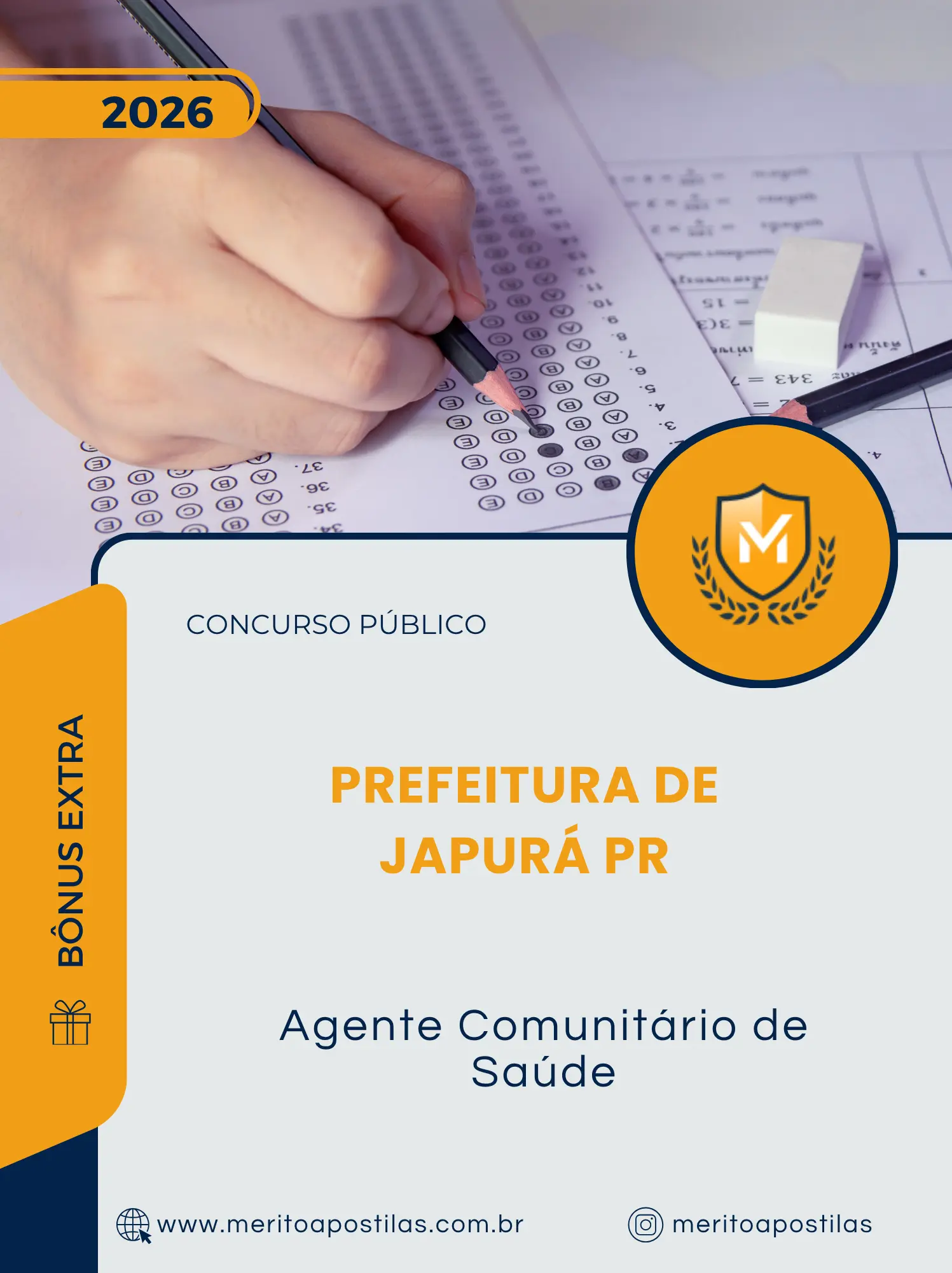 Apostila Agente Comunitário de Saúde Prefeitura de Japurá PR 2026