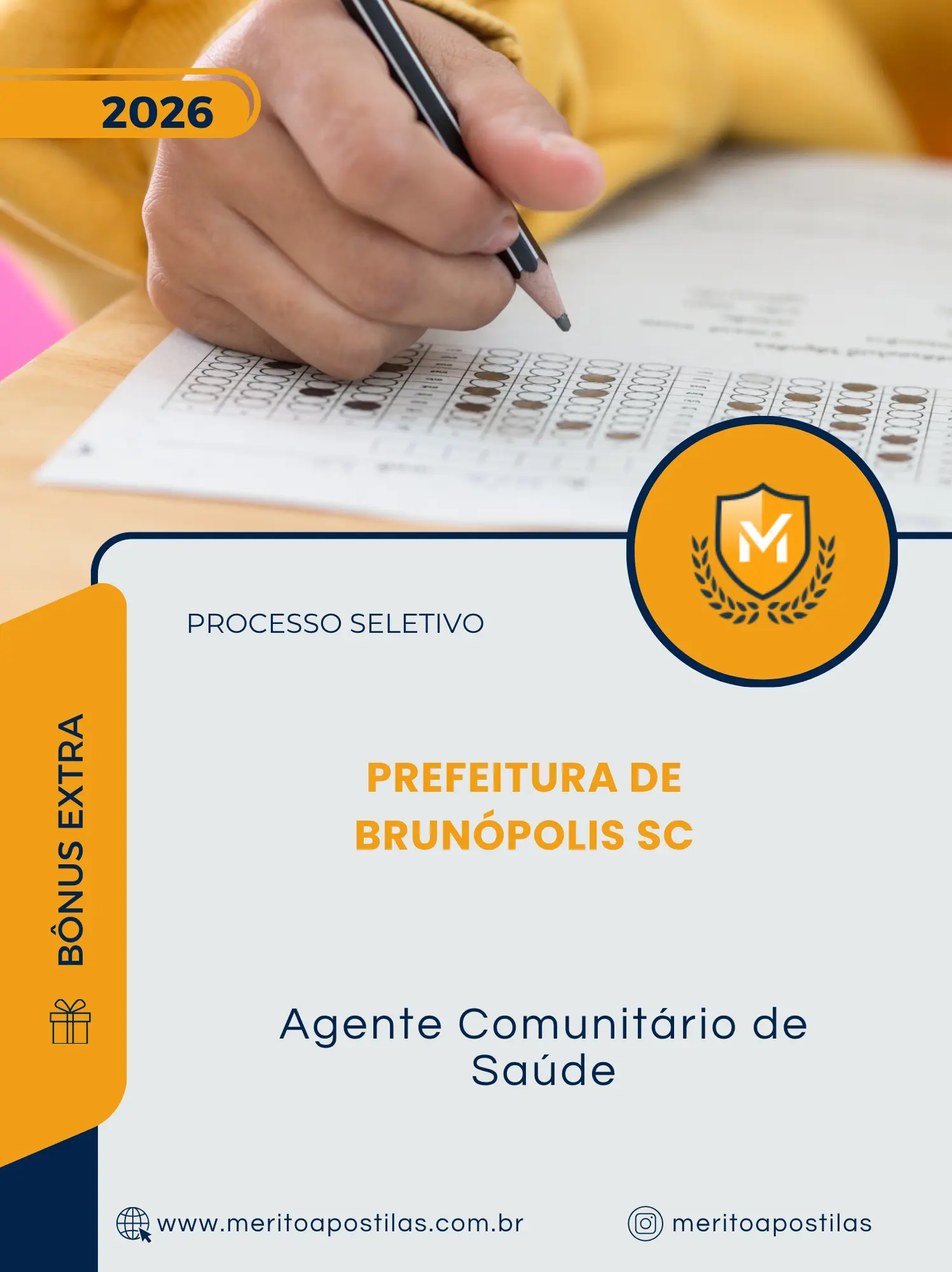 Apostila Agente Comunitário de Saúde Prefeitura de Brunópolis SC 2026