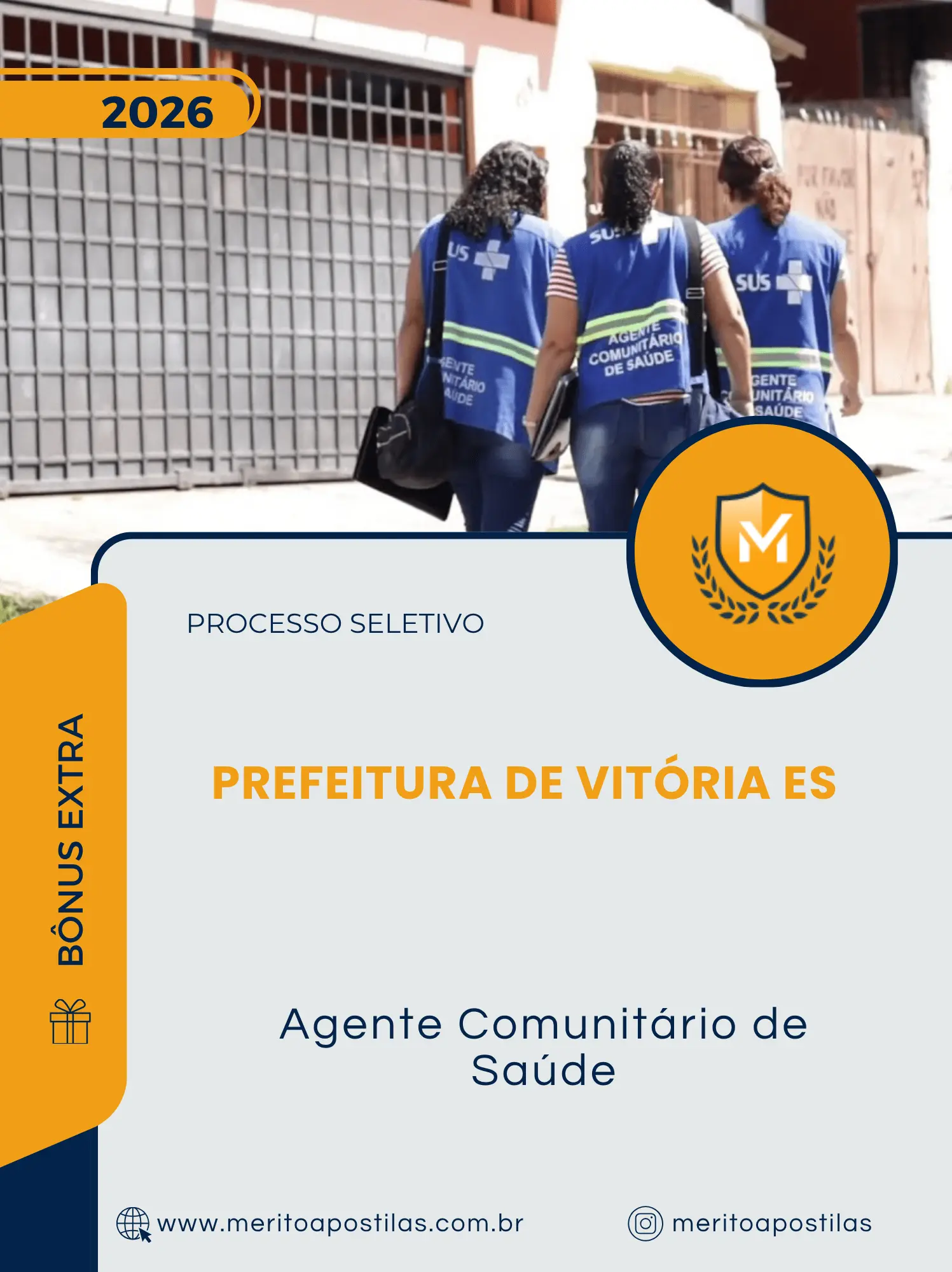 Apostila Agente Comunitário de Saúde Prefeitura de Vitória ES 2026