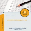 Apostila Agente Comunitário de Saúde PSF Município de Mesquita MG 2026