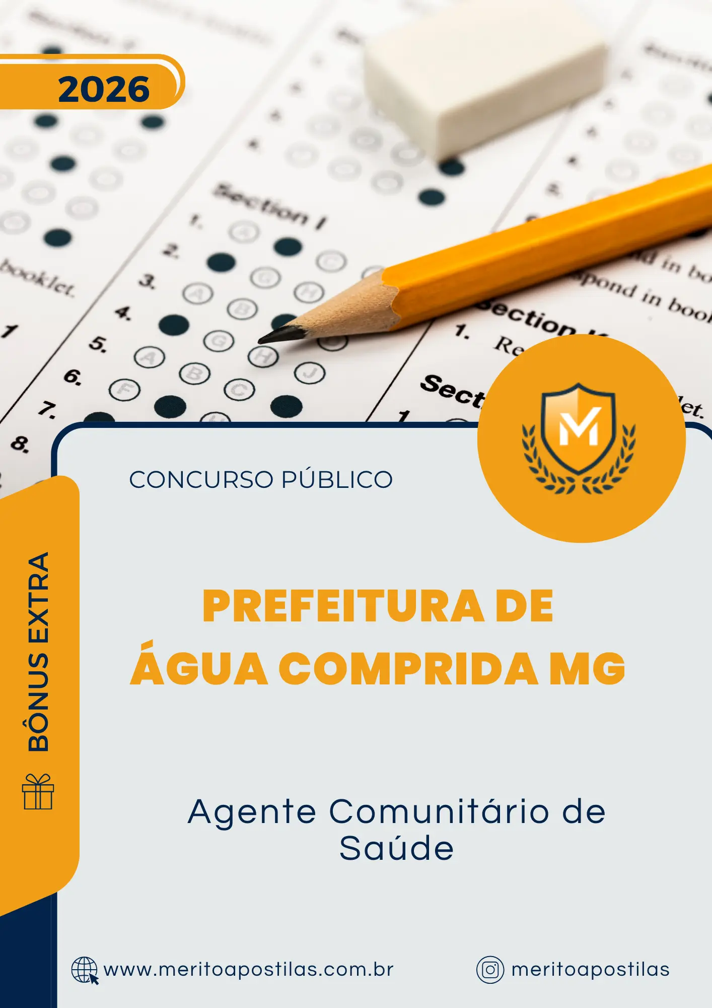 Apostila Agente Comunitário de Saúde Prefeitura de Água Comprida MG 2026