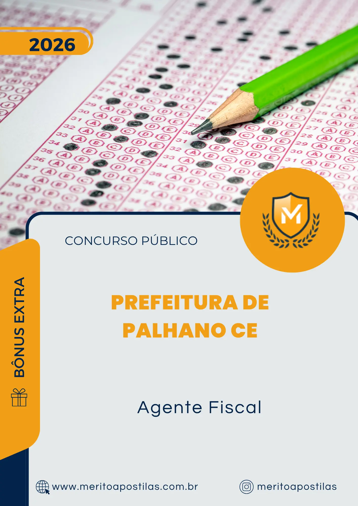 Apostila Agente Fiscal Prefeitura de Palhano CE 2026