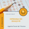 Apostila Agente Fiscal de Tributos Prefeitura de Boa Esperança do Iguaçu PR 2026