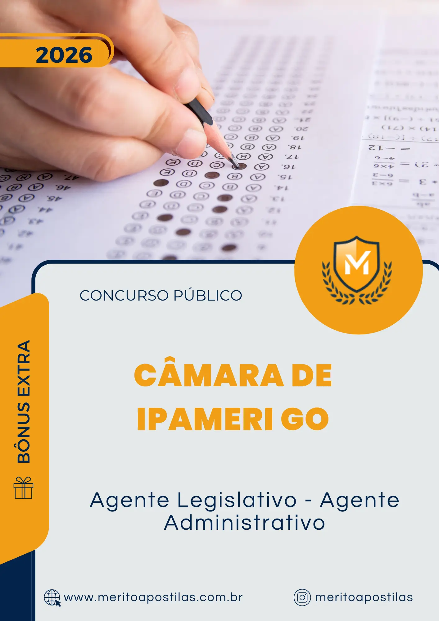 Apostila Agente Legislativo - Agente Administrativo Câmara de Ipameri GO 2026