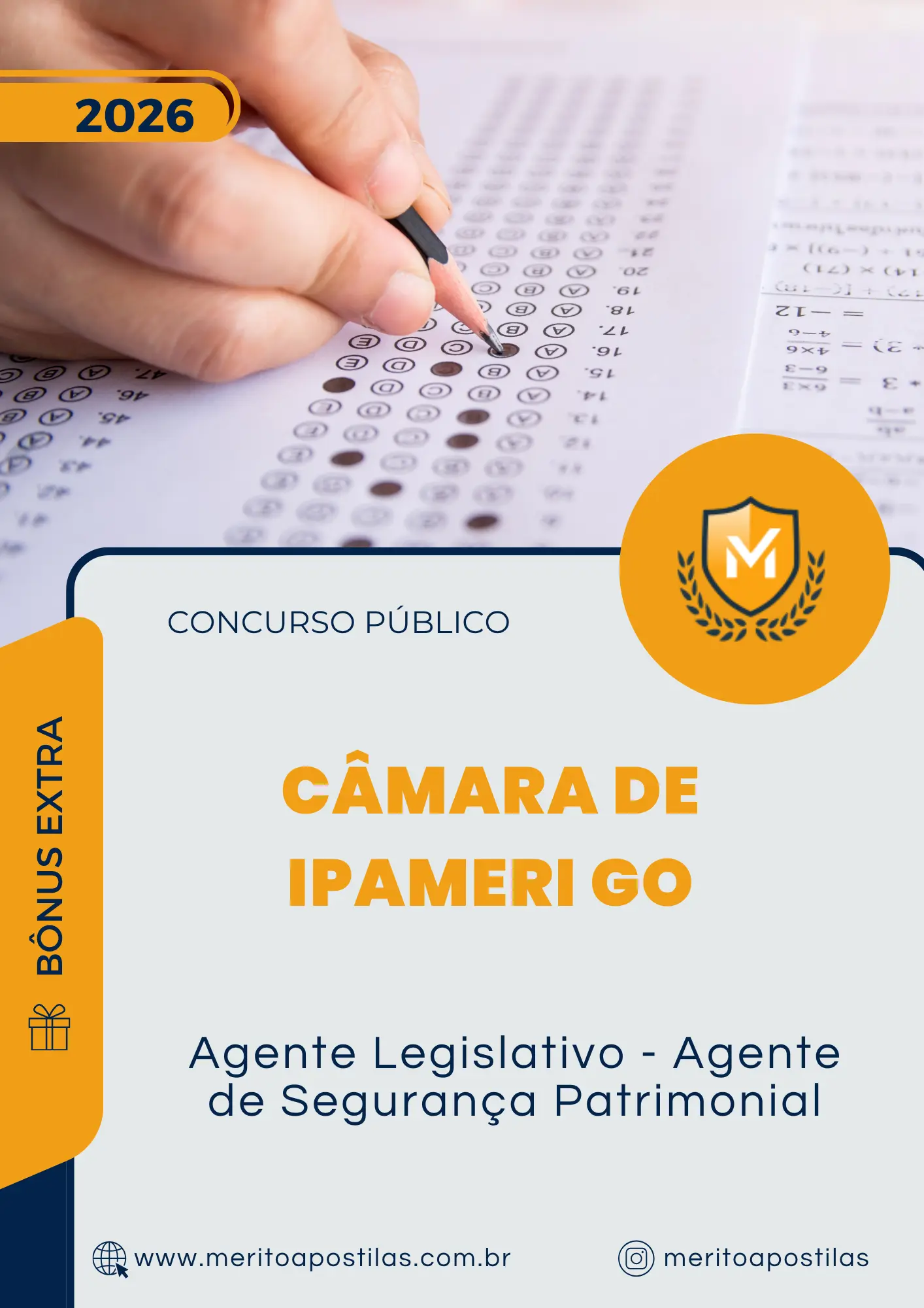 Apostila Agente Legislativo - Agente de Segurança Patrimonial Câmara de Ipameri GO 2026