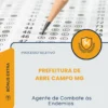 Apostila Agente de Combate às Endemias Prefeitura de Abre Campo MG 2026