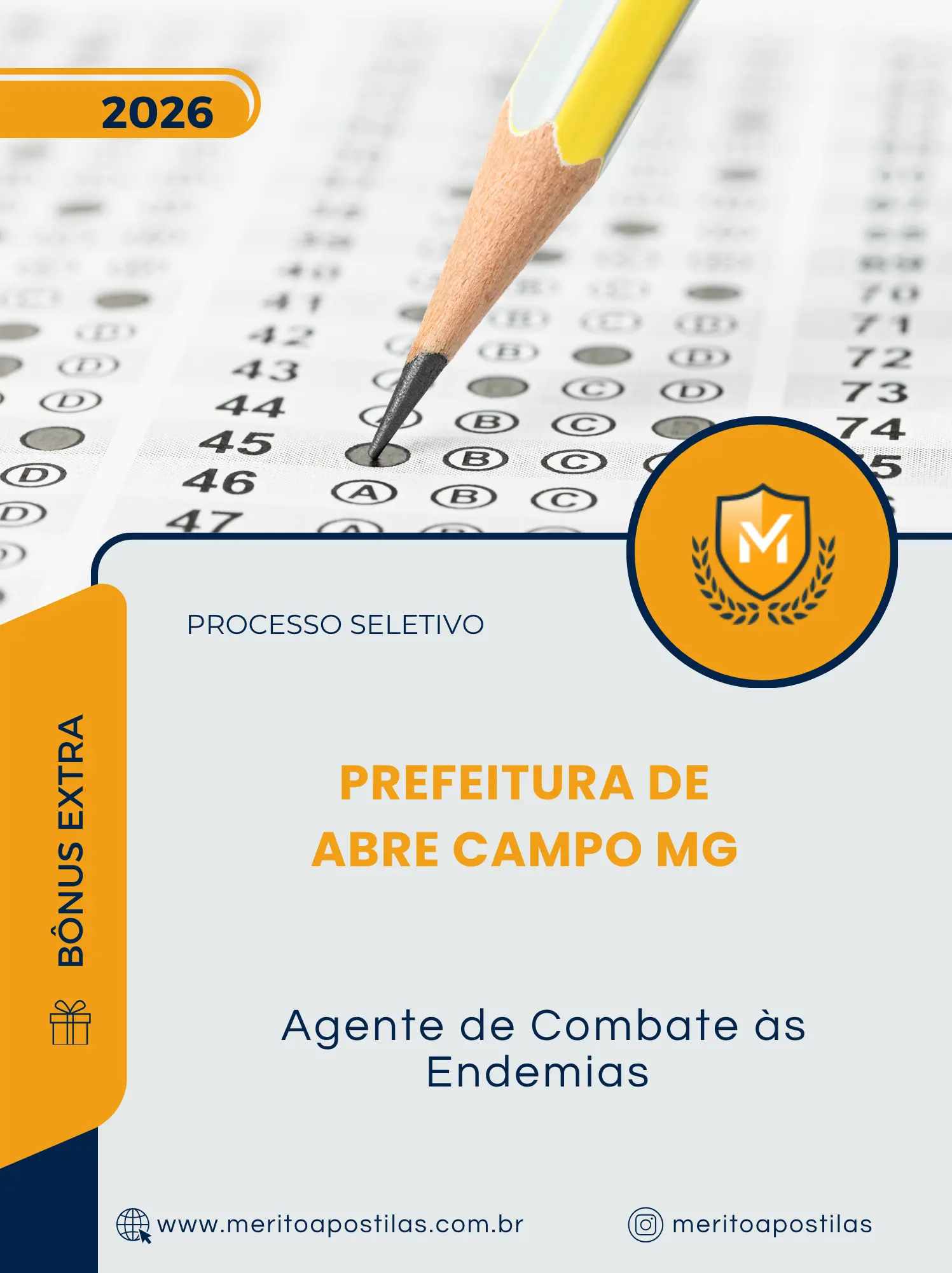 Apostila Agente de Combate às Endemias Prefeitura de Abre Campo MG 2026