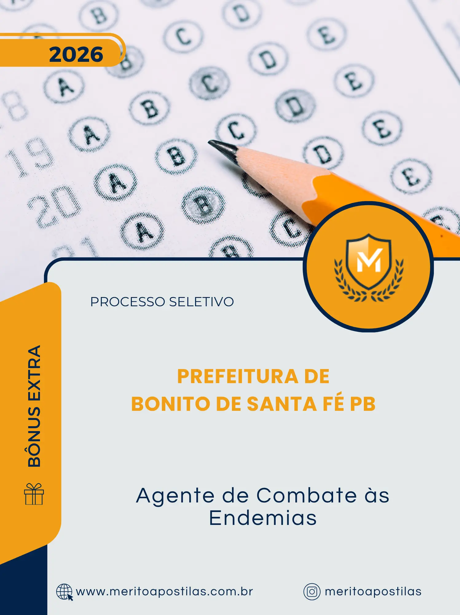 Apostila Agente de Combate às Endemias Prefeitura de Bonito de Santa Fé PB 2026