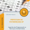Apostila Agente de Preparação e Serviços Alimentares Prefeitura de Potirendaba SP 2026