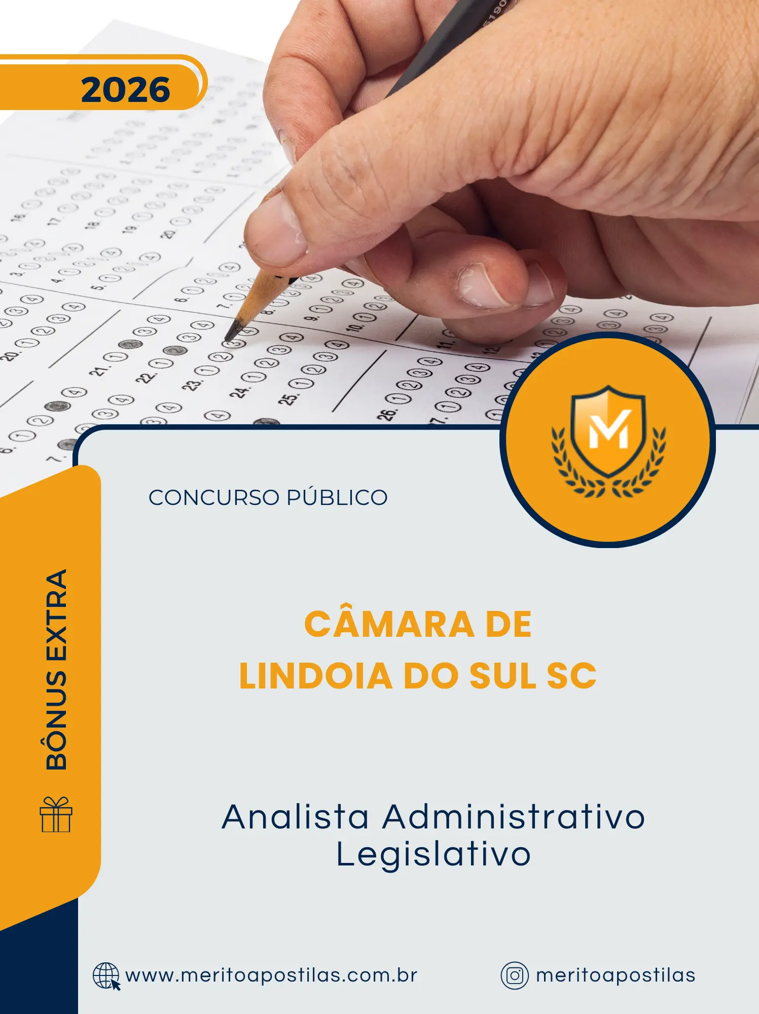 Apostila Analista Administrativo Legislativo Câmara de Lindoia do Sul SC 2026