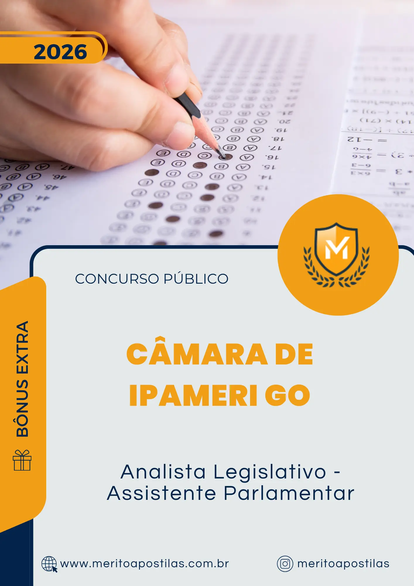 Apostila Analista Legislativo - Assistente Parlamentar Câmara de Ipameri GO 2026