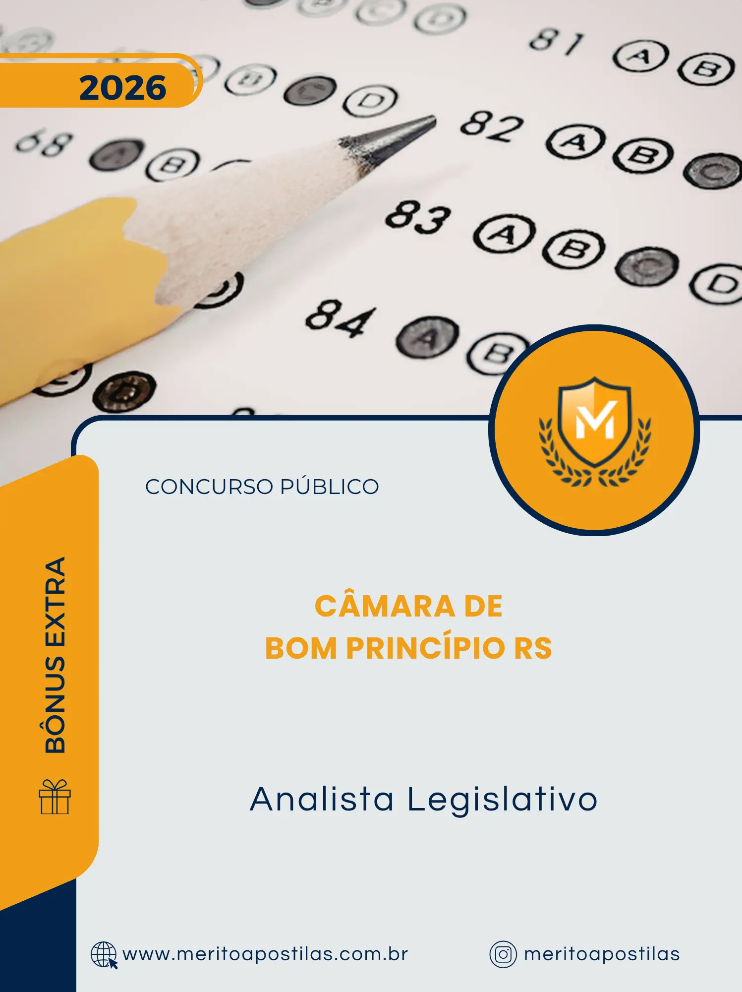 Apostila Analista Legislativo Câmara de Bom Princípio RS 2026