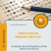 Apostila Analista de Licitações e Atos Administrativos Prefeitura de Pinheiro Preto SC 2026