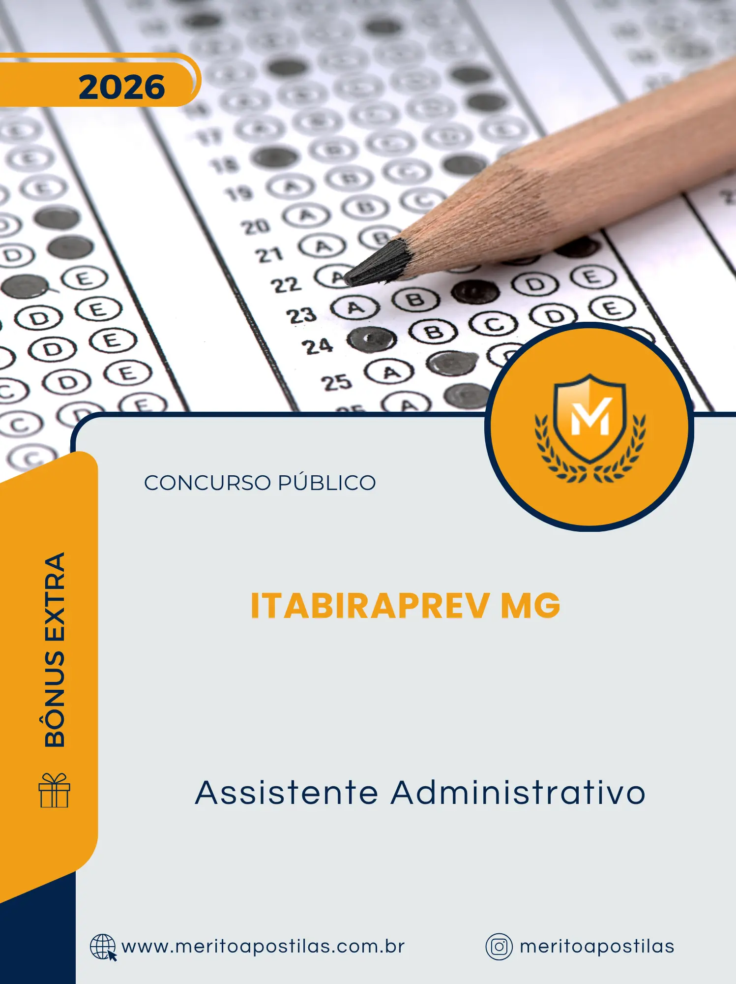 Apostila Assistente Administrativo Concurso Público ITABIRAPREV MG 2026