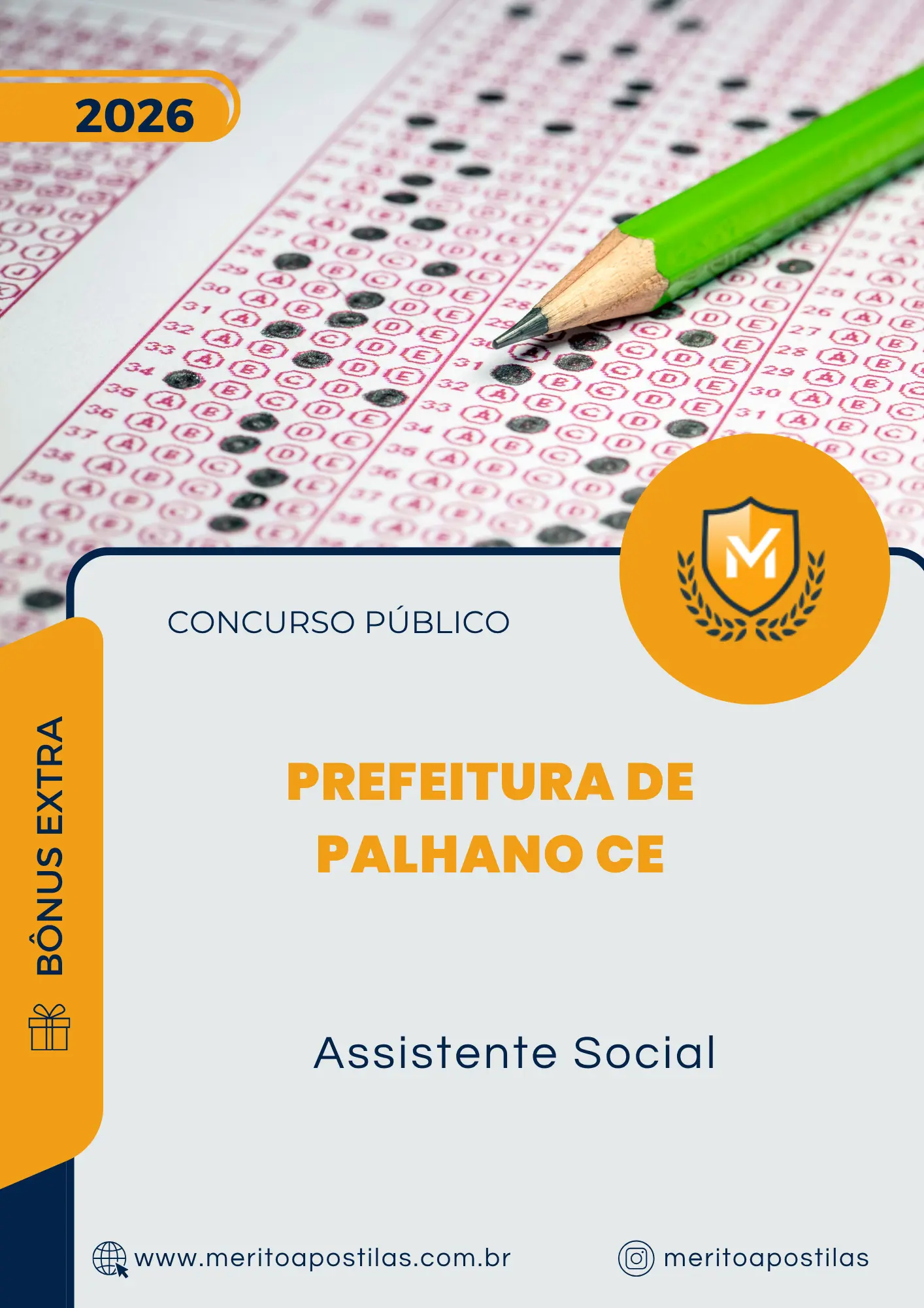 Apostila Assistente Social Prefeitura de Palhano CE 2026