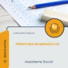 Apostila Assistente Social Prefeitura de Meruoca CE 2026