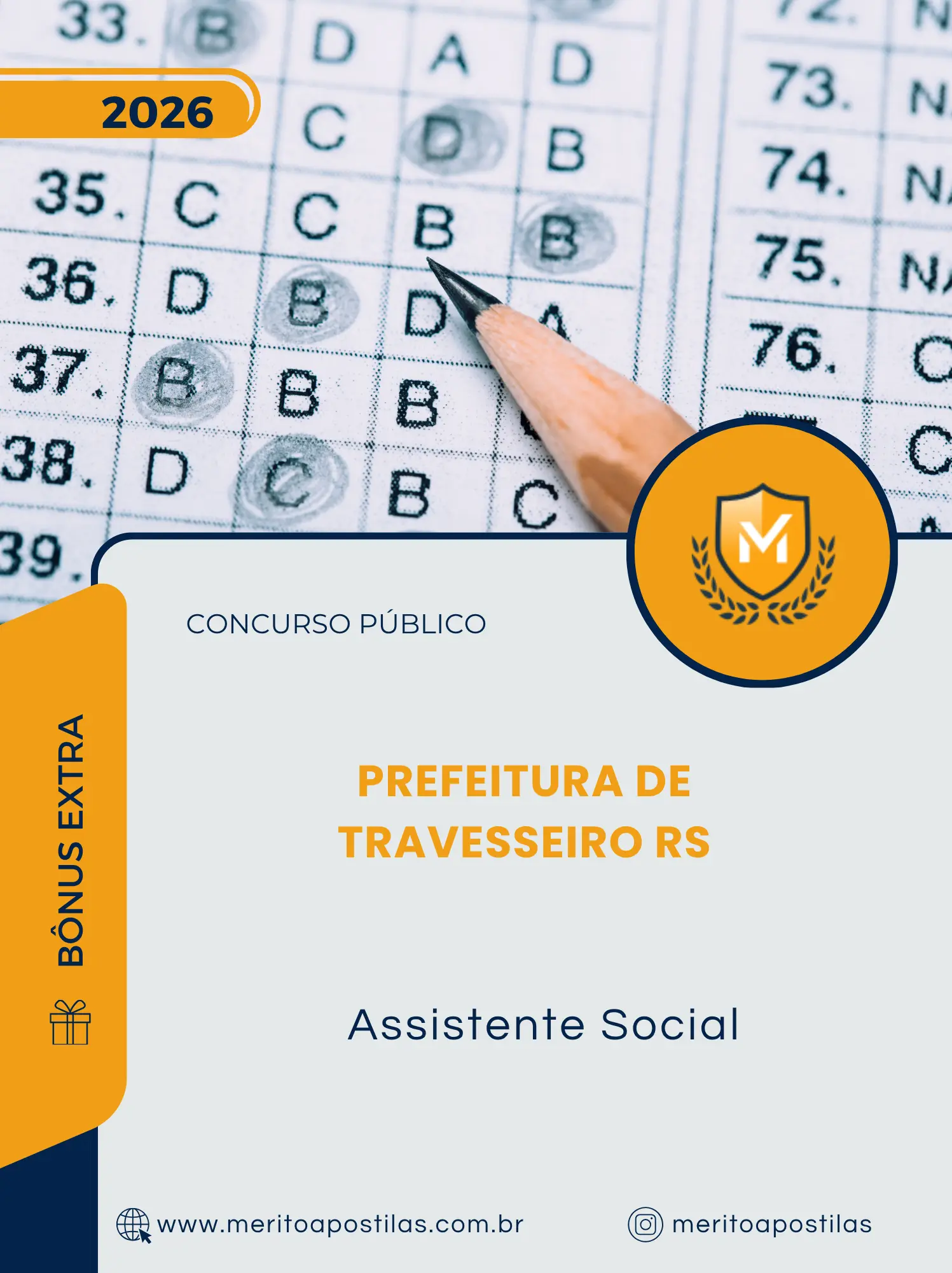Apostila Assistente Social Prefeitura de Travesseiro RS 2026