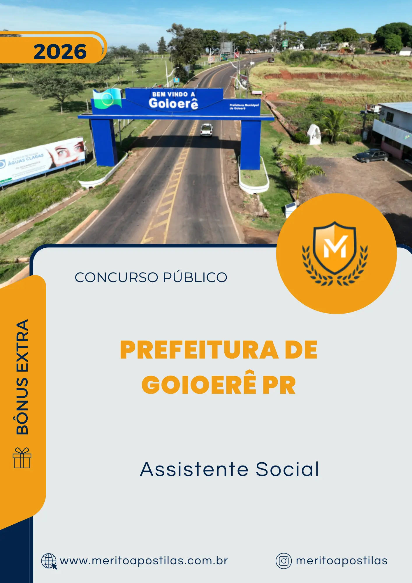 Apostila Assistente Social Prefeitura de Goioerê PR 2026