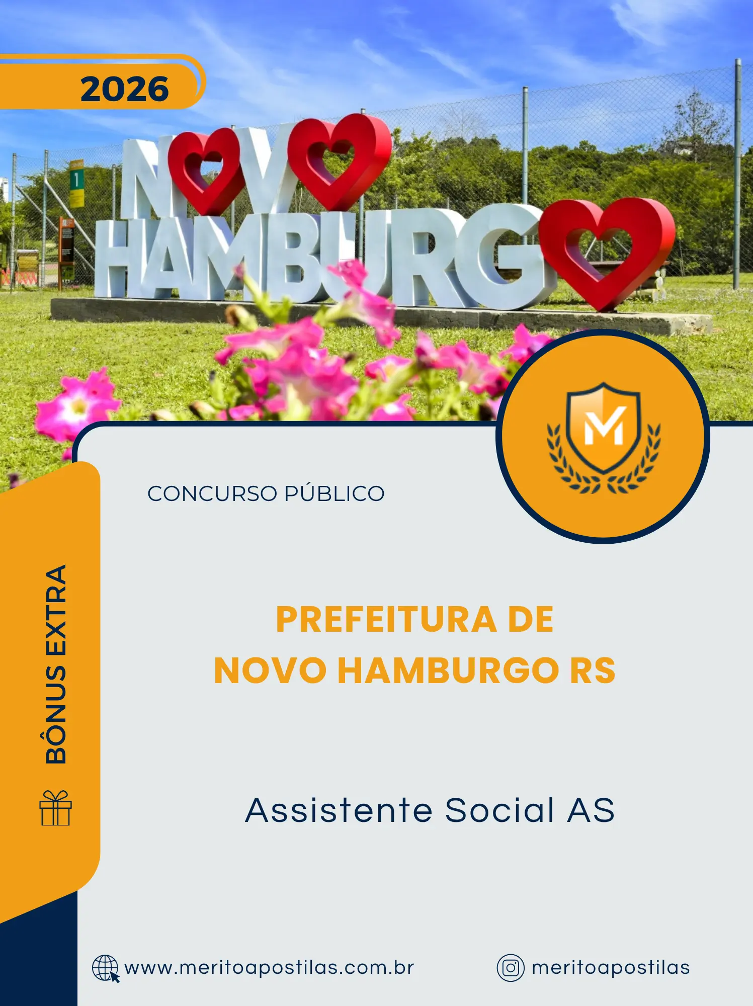 Apostila Assistente Social AS Prefeitura de Novo Hamburgo RS 2026
